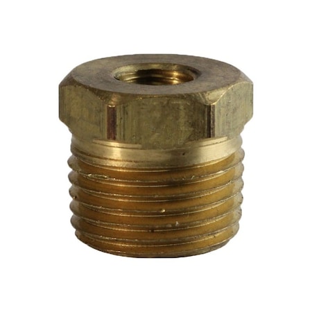 Heritage Industrial Bushing, 1/2"-14NPTF x 1/8"-27NPTF, BR PL H45400B